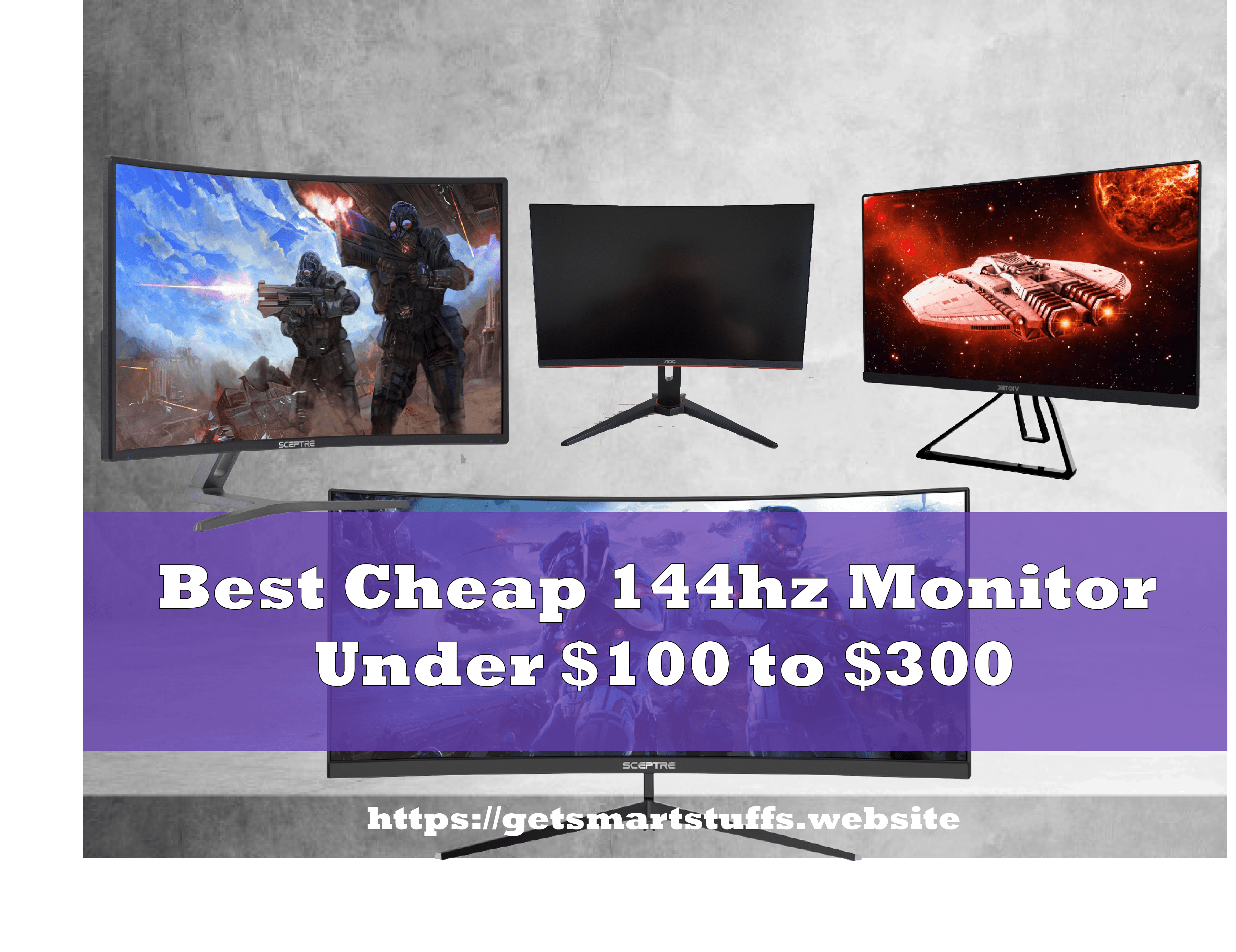 Best Cheap 144hz Monitor Under 100 To 300 Smart Stuffs