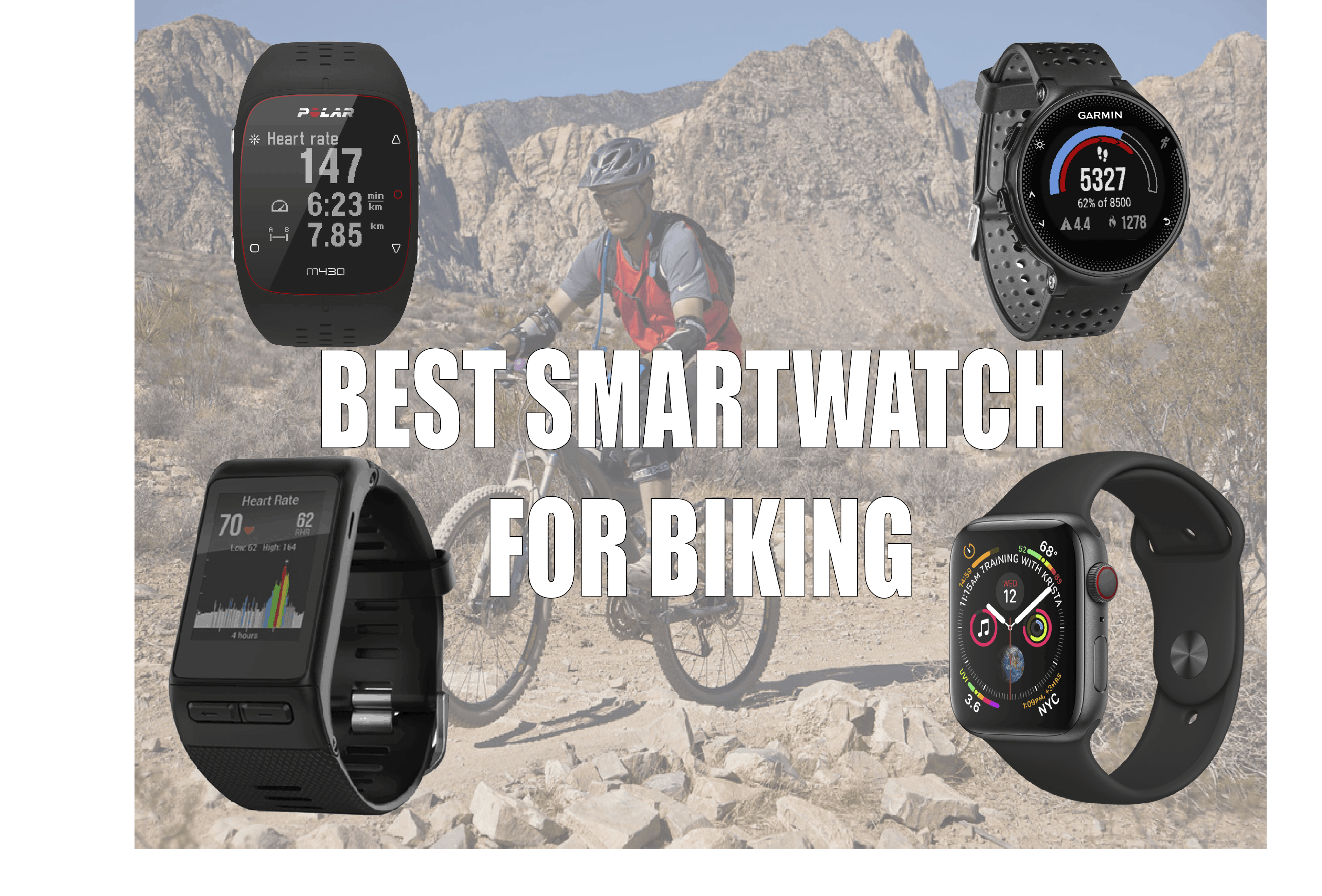 smartwatch bike mount
